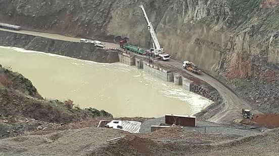 Yukarı Kaleköy Barajında Su Tutulmaya Başlandı