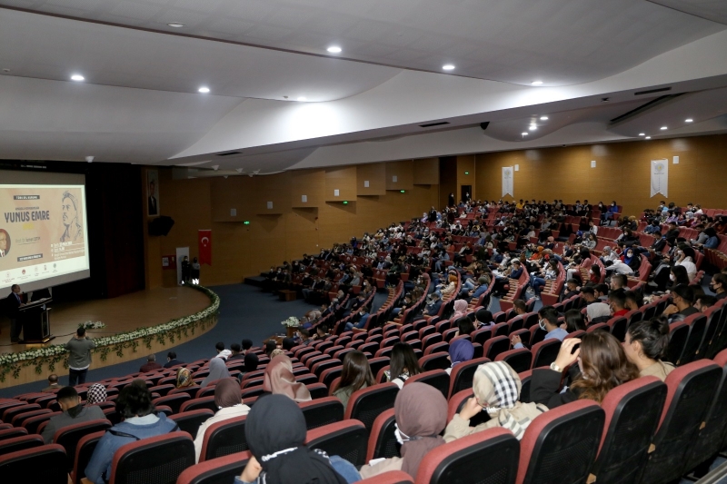 “YUNUS EMRE ANADOLU KONFERANSLARI” PROGRAMI GERÇEKLEŞTİRİLDİ